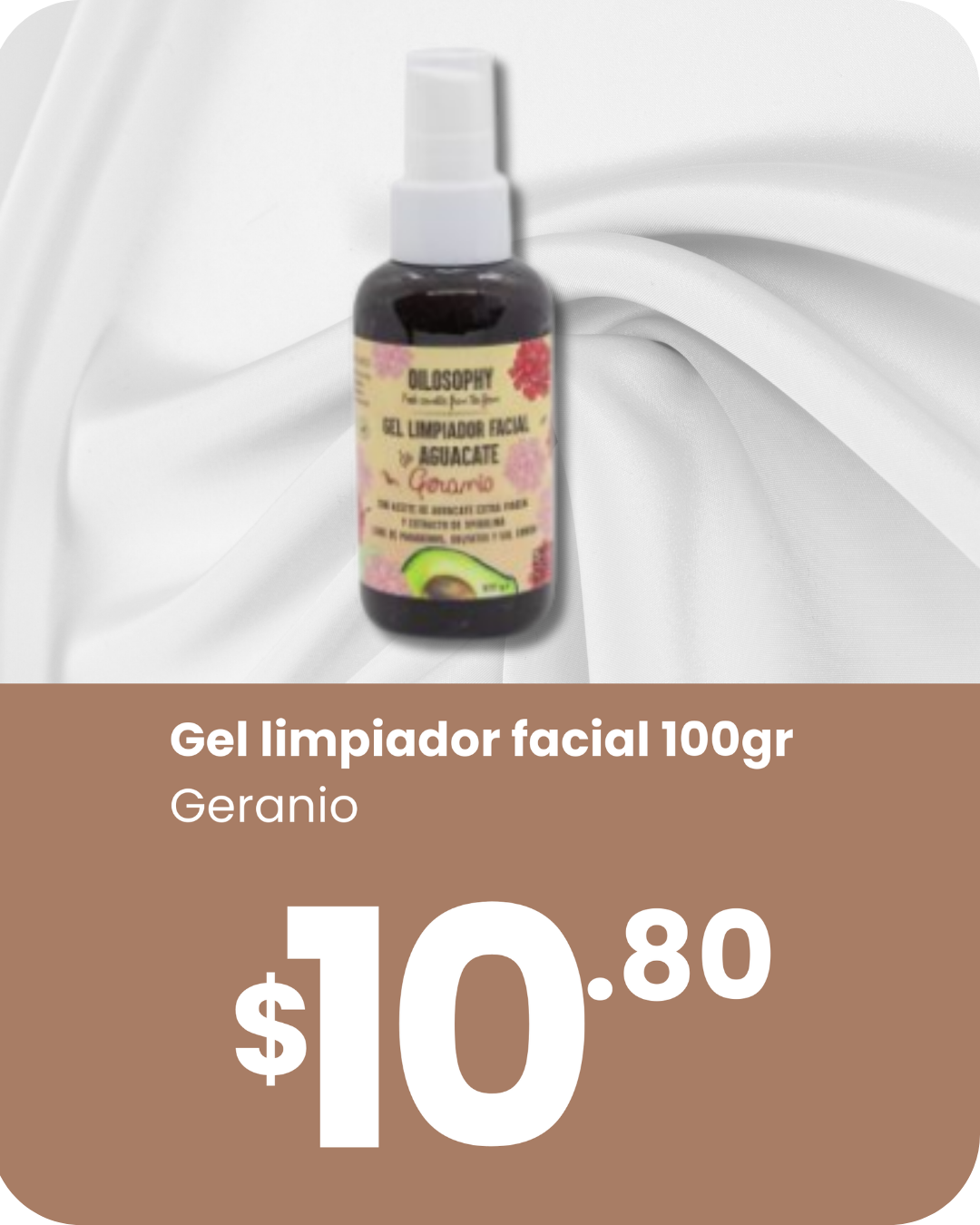 Gel Limpiador Facial Geranio 100gr-image
