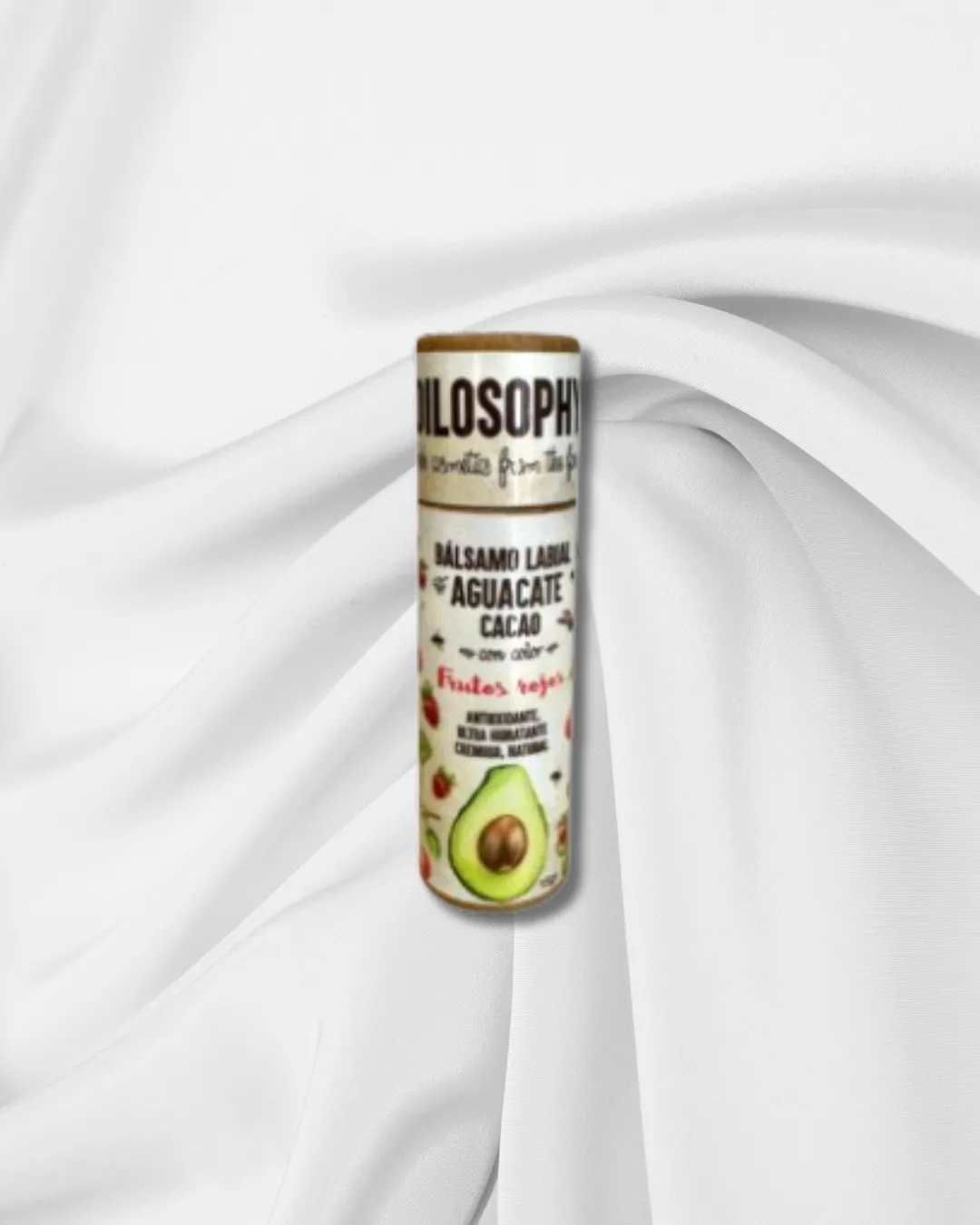 Bálsamo labial Frutos Rojos con color 15gr.-image