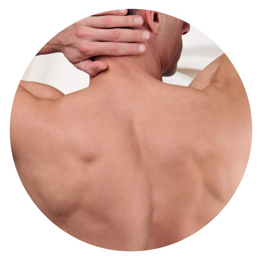 Depilación con cera espalda completa