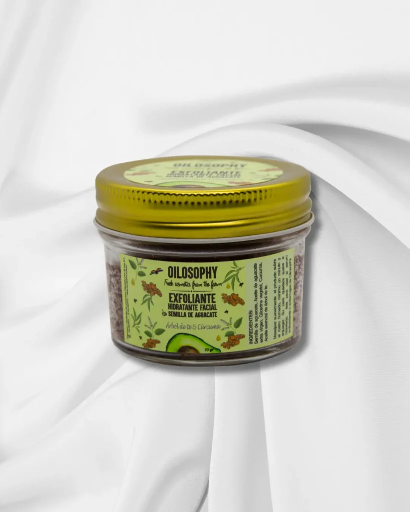 Exfoliante de Rostro semilla de aguacate Oilosophy