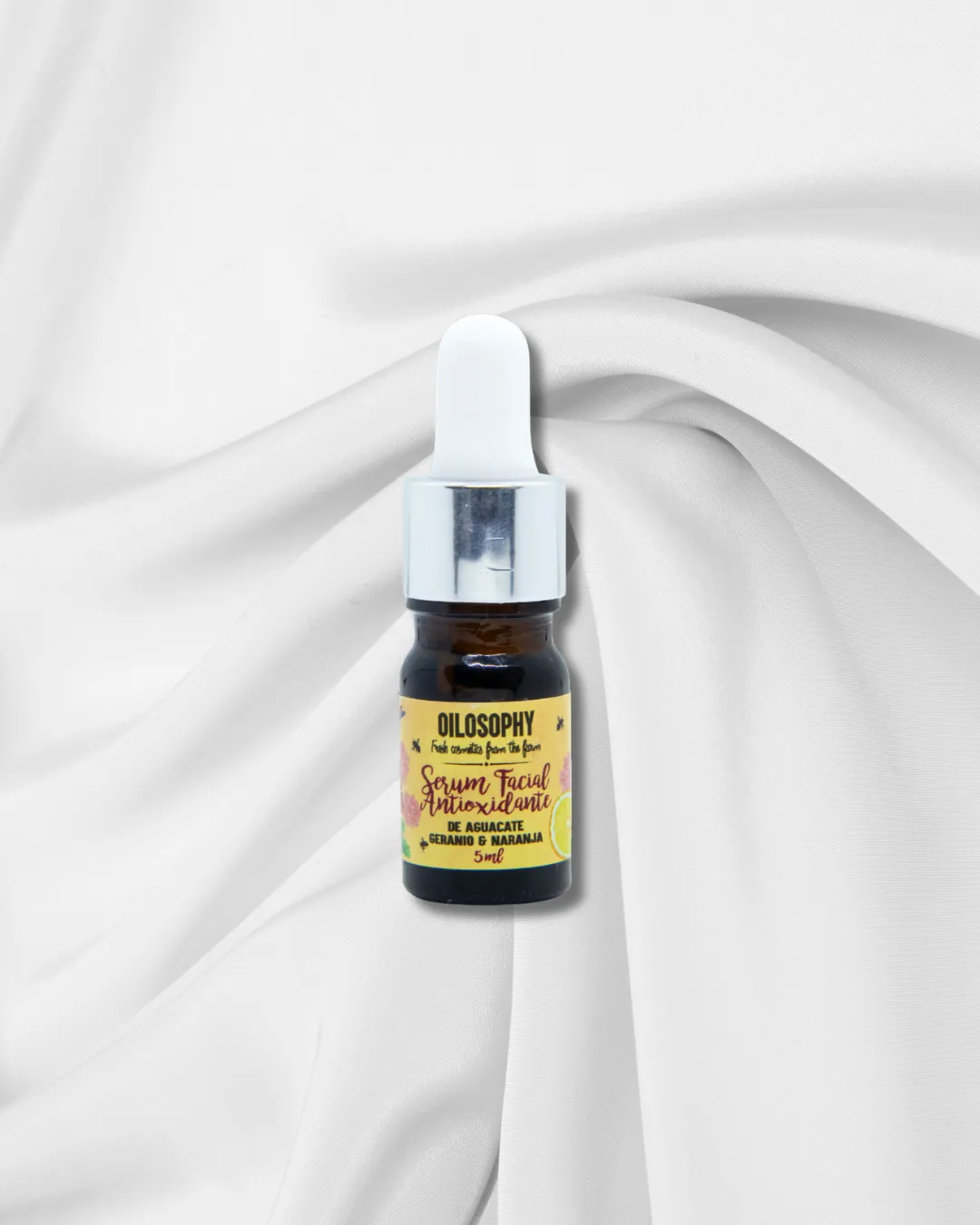 Mini Serum Facial Antioxidante Geranio y Naranja 5ml-image