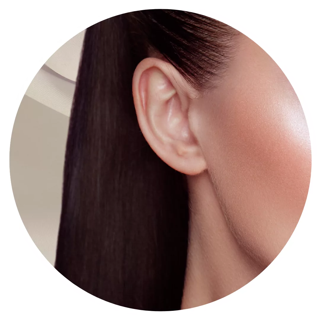 Depilación con cera patillas mujer