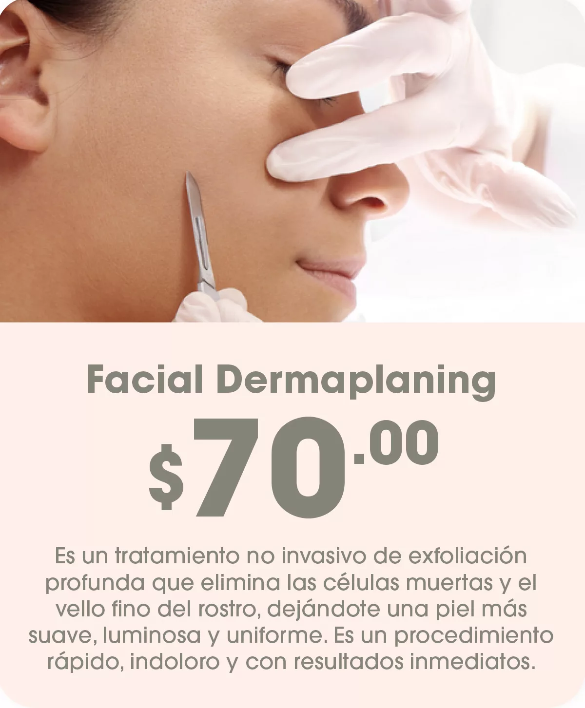 Facial Dermaplaning en Aura Skin Facial Dermaplaning en Aura Skin