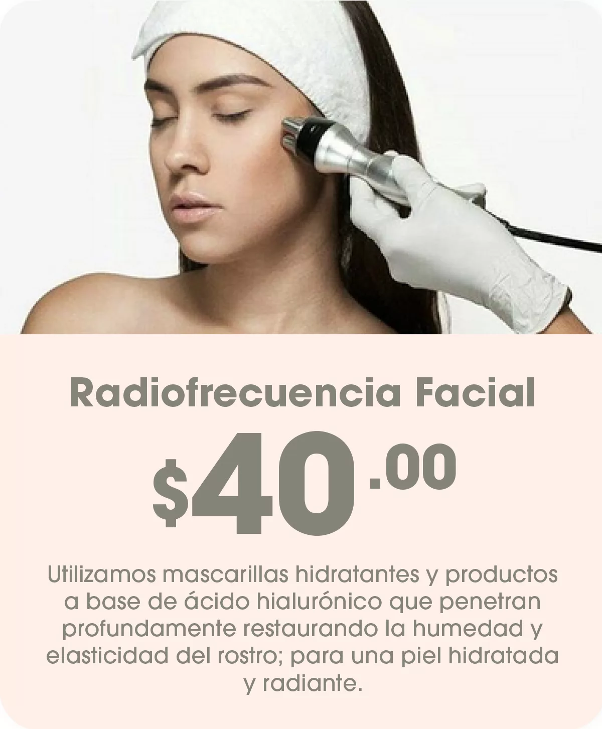 Radiofrecuencia Facial en Aura Skin Radiofrecuencia Facial en Aura Skin