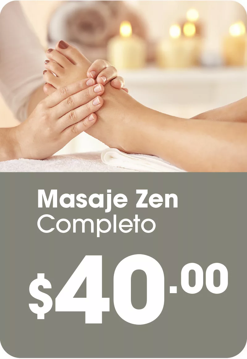Masaje Zen Completo en Aura Skin Masaje Zen Completo en Aura Skin