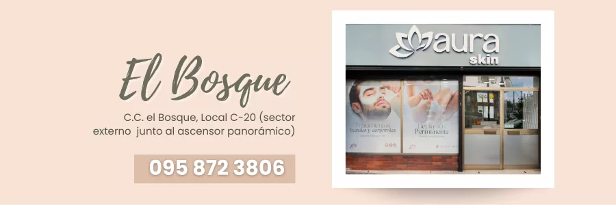 Aura Skin sucursal C.C. El Bosque Quito