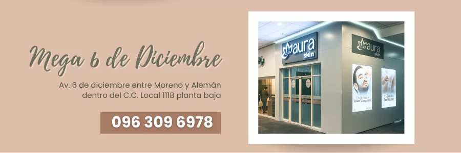 Aura Skin sucursal Megamaxi Quito